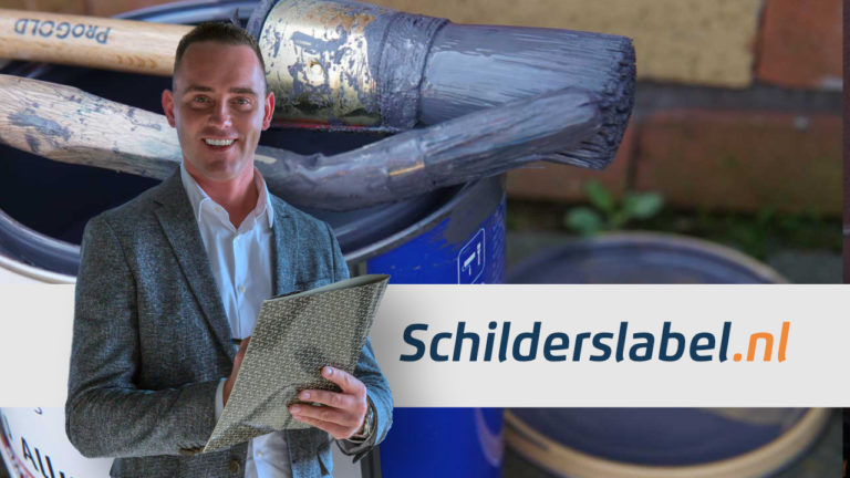 schilderslabel-van-start
